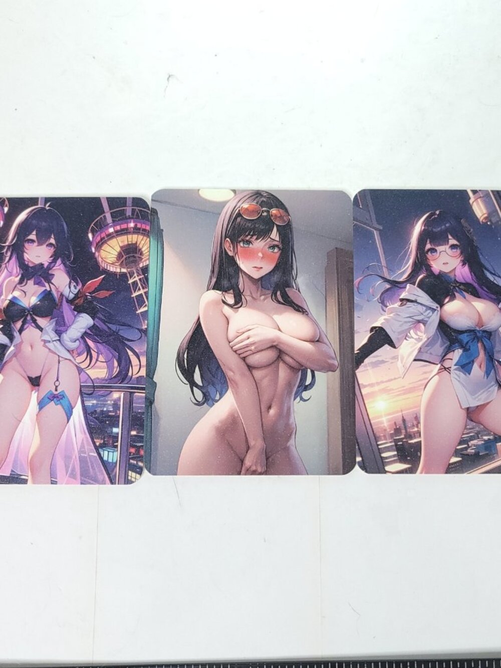 Pela Honkai Anime Waifu Art Oversized Board A6 Lot of 3